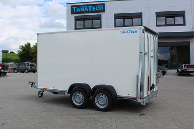 Tanatech Skříňový přívěs Sirius G375 375x171x190cm 2500kg Kombi Rampa/Dveře