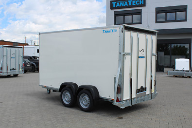 Tanatech Skříňový přívěs Sirius G375 375x171x190cm 2500kg Kombi Rampa/Dveře