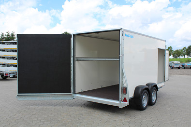 Tanatech Skříňový přívěs Sirius G375 375x171x190cm 2500kg Kombi Rampa/Dveře