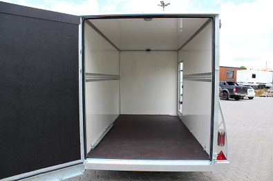 Tanatech Skříňový přívěs Sirius G375 375x171x190cm 2500kg Kombi Rampa/Dveře