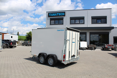 TANATECH Skříňový přívěs Sirius G305 305x171x190cm 2500kg ALU Kombi dveře/rampa