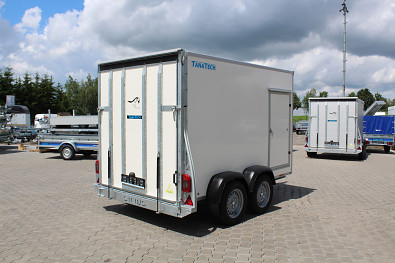 TANATECH Skříňový přívěs Sirius G305 305x171x190cm 2500kg ALU Kombi dveře/rampa