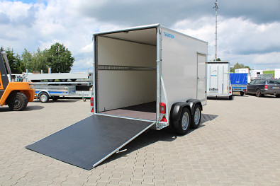 TANATECH Skříňový přívěs Sirius G305 305x171x190cm 2500kg ALU Kombi dveře/rampa