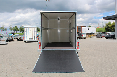 TANATECH Skříňový přívěs Sirius G305 305x171x190cm 2500kg ALU Kombi dveře/rampa