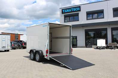 TANATECH Skříňový přívěs Sirius G305 305x171x190cm 2500kg ALU Kombi dveře/rampa