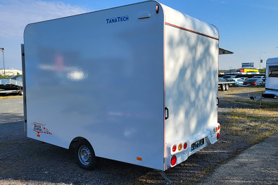 Tanatech Tomplan Přívěs prodejní stánek gastro stánek foodtrack  TH 361.00 1300kg 3600x200