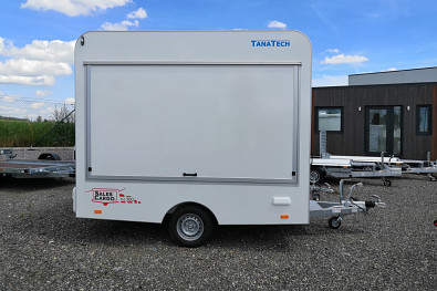 Tanatech Tomplan Přívěs prodejní stánek gastro stánek foodtrack  TH 301.00 1300kg 300x200