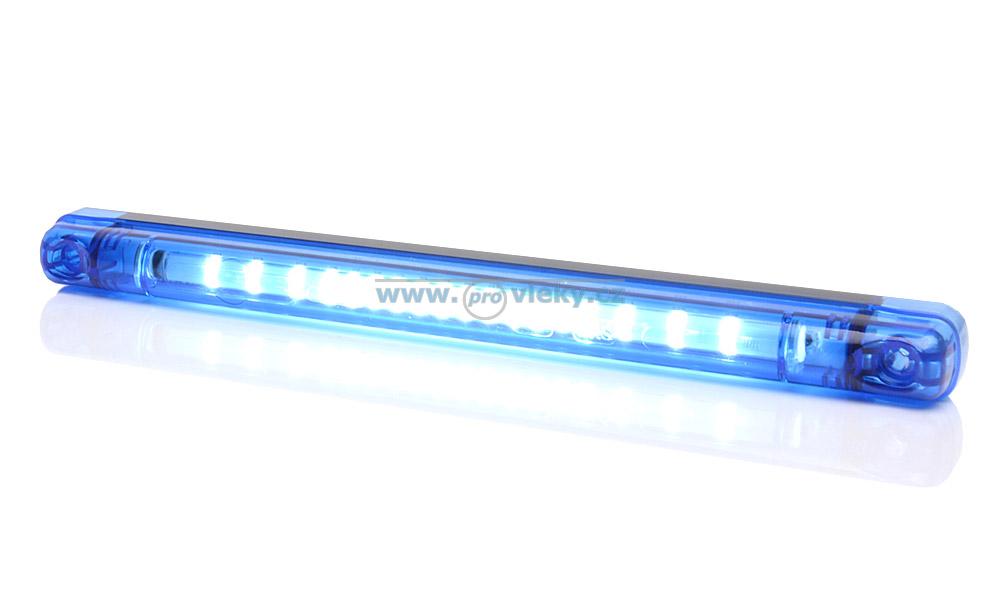 Warnleuchte Blau LED 1028 12-24V