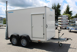 Skříňový přívěs Sirius G305 305x171x190cm 2500kg Kombi dveře/rampa